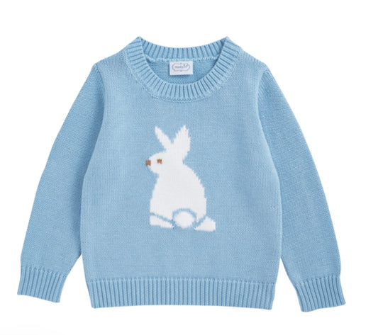 Boy Bunny Crewneck Sweater