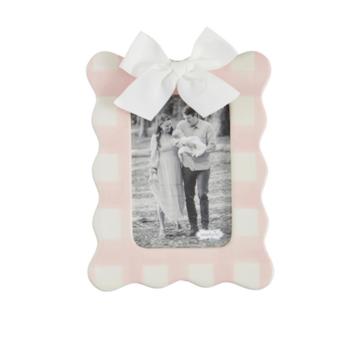 Pink Bow Frame Vertical