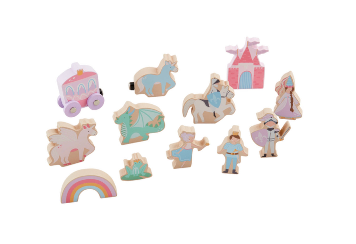 Princess Wood Toy Set