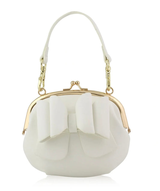 Hadley Petite White Purse