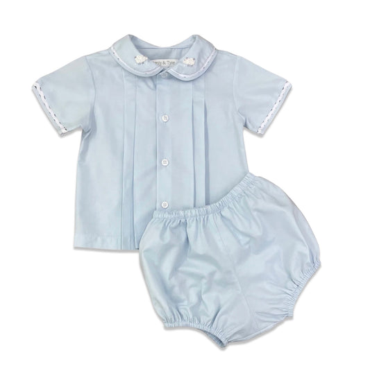 Bradford's Lamb Diaper Set