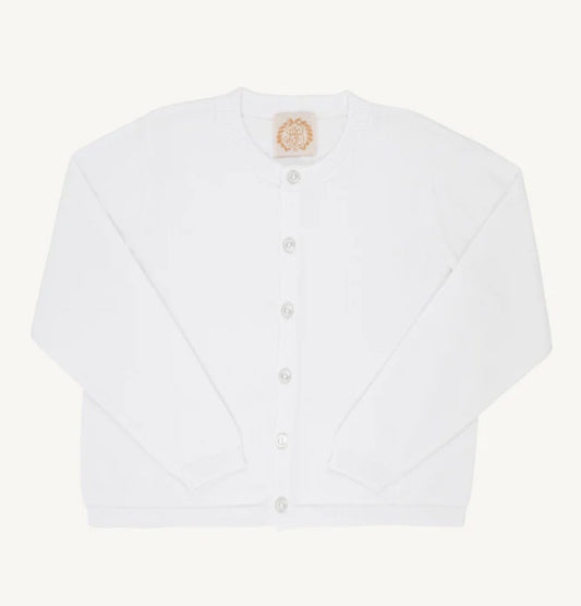 Cambridge Cardigan - White