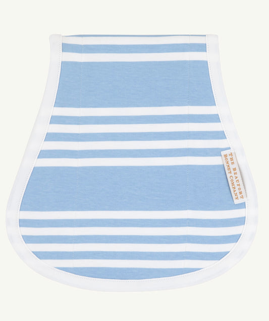 Oopsie Daisy Burp Cloth - Saddle Ridge Stripe