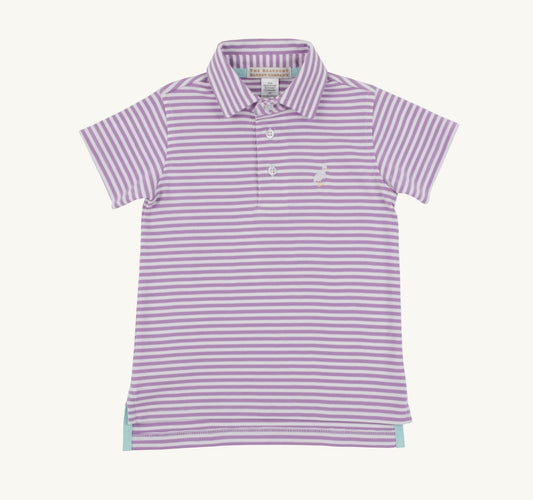 Prim And Proper Polo - Valley Stripe