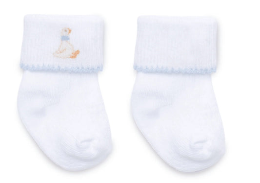 Silly Goose Socks - Light Blue