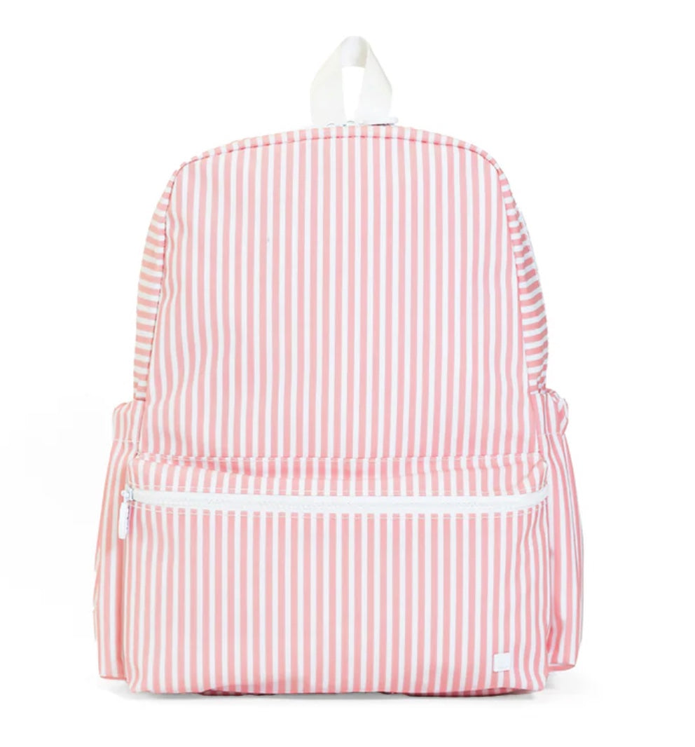 TRVL Pimlico Stripe Dusty Rose Backpack