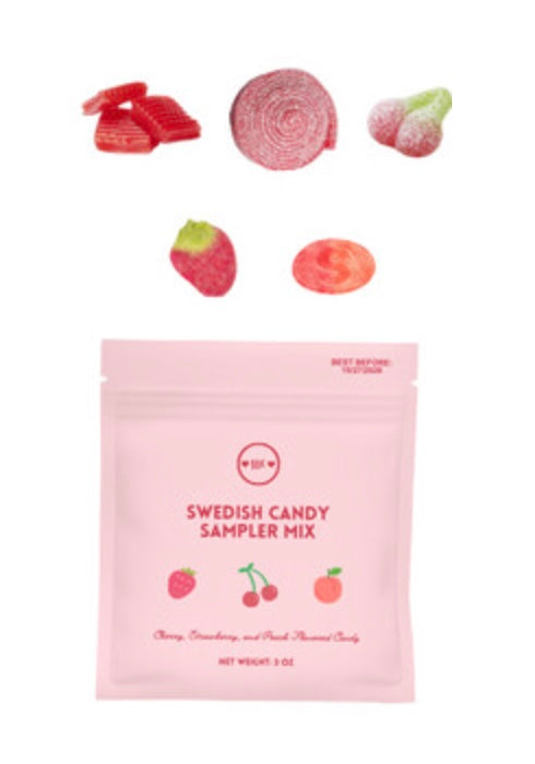 Swedish Candy Sampler Mix Strawberry