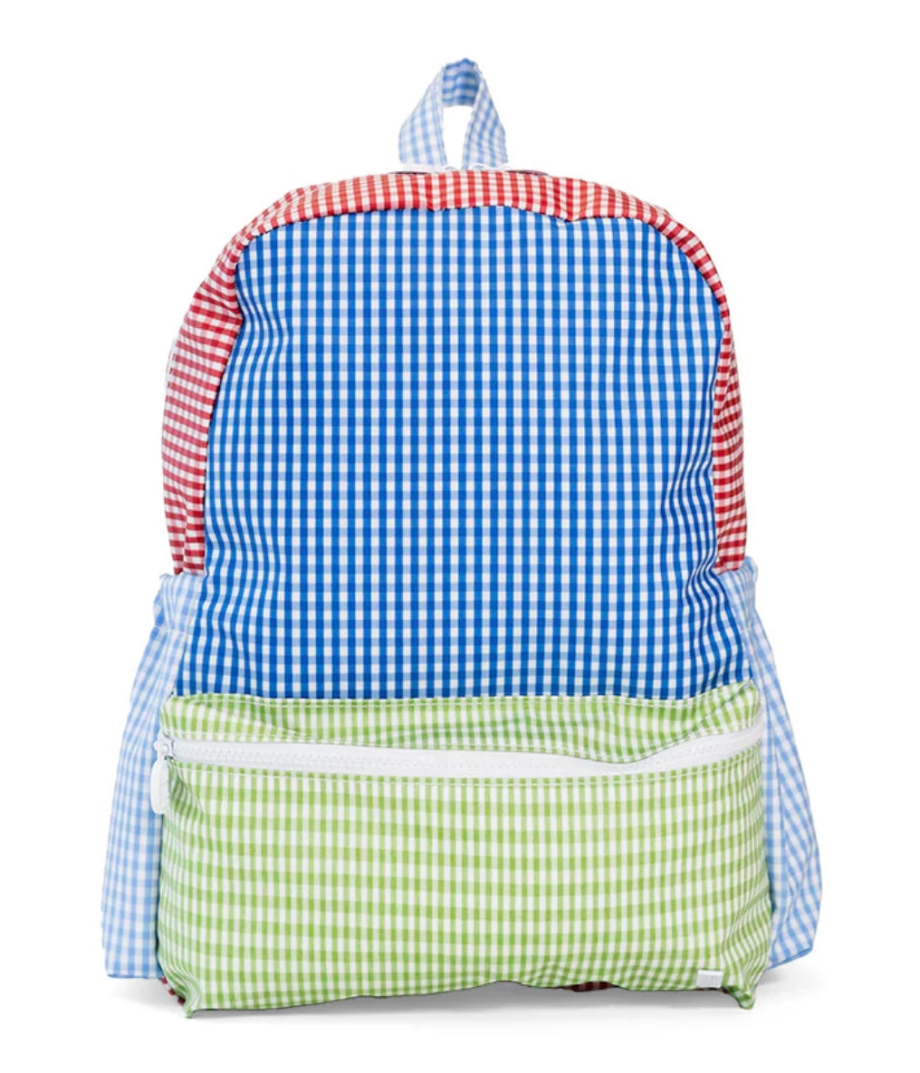 TRVL Patch Blue Backpack