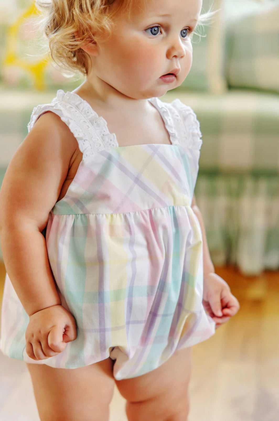 Babs Bubble-Brunch Plaid