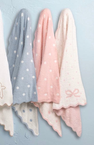 Bow Blanket Chenille