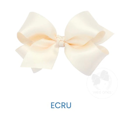 Small French Satin Bow