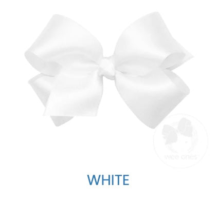 Small French Satin Bow