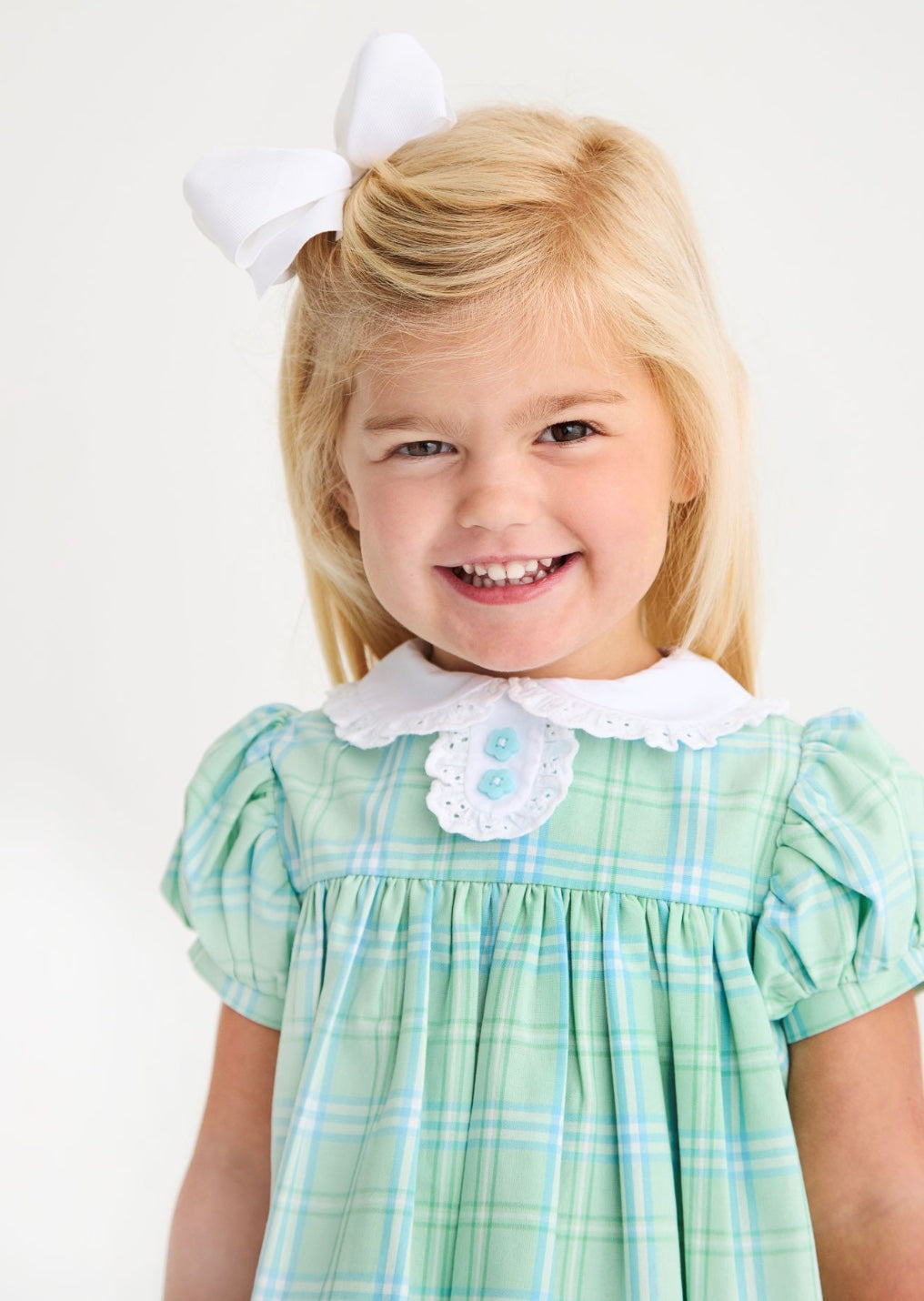 Mary Dal Pelham Plaid Dress