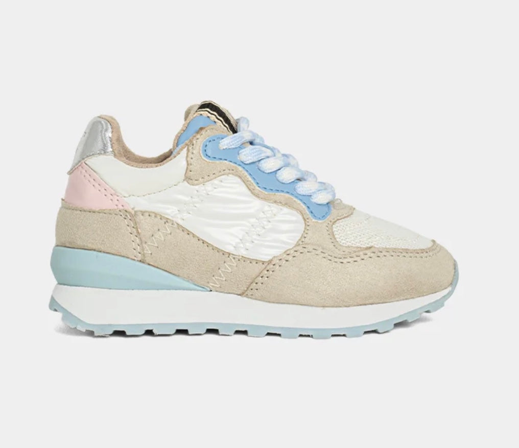 Phoebe Mini Baby Blue Sneaker