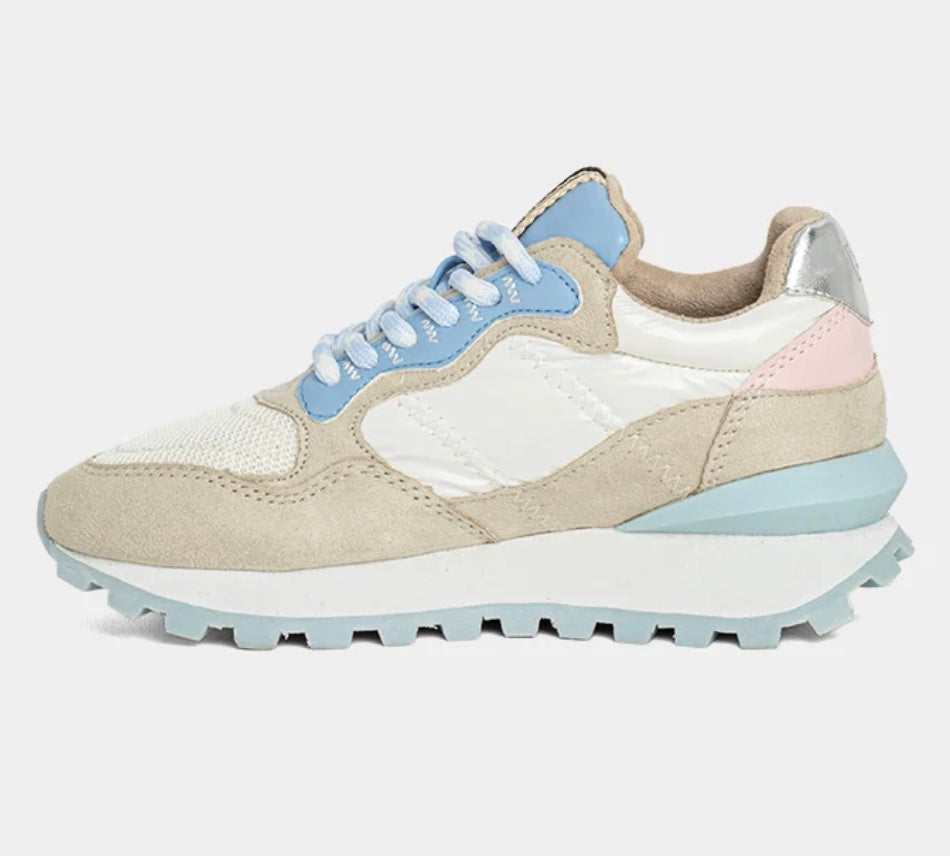 Phoebe Mini Baby Blue Sneaker