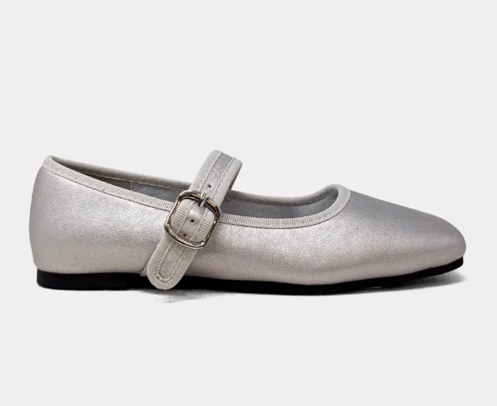 Adaline Mini Silver Mary Jane