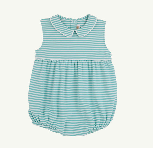 Bradford Bubble Turks Teal Stripe