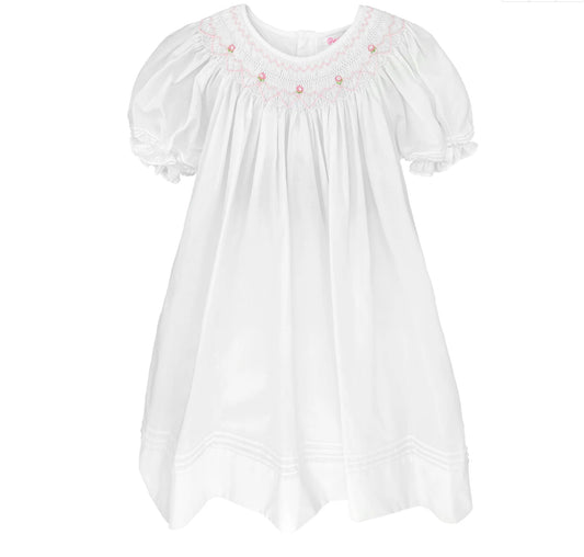 Mallory's White Bishop Daygown