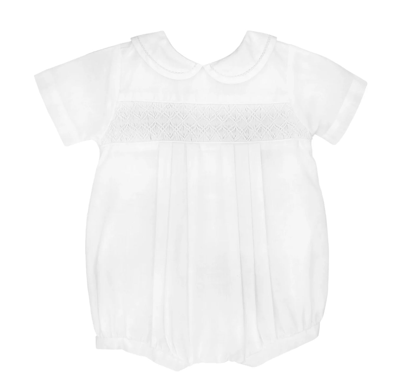 William’s White Smocked Bubble