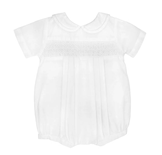 William’s White Smocked Bubble