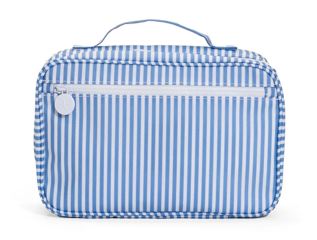 TRVL Bundle Up Hanging Bag- Chambray Stripe
