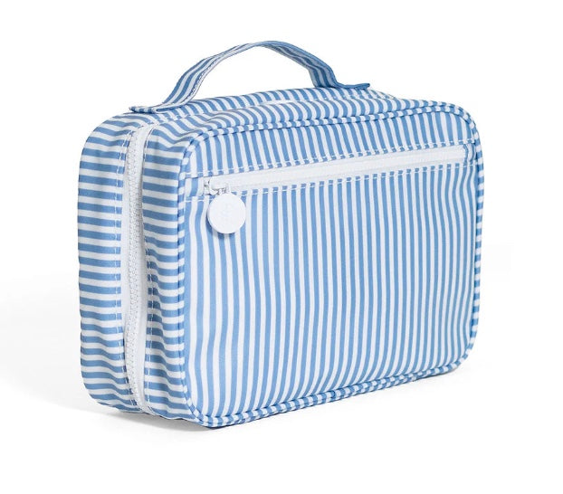 TRVL Bundle Up Hanging Bag- Chambray Stripe