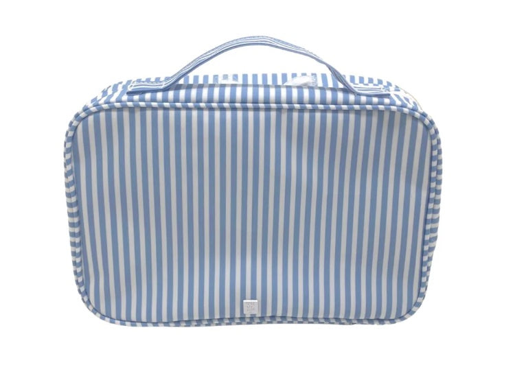 TRVL Bundle Up Hanging Bag- Chambray Stripe