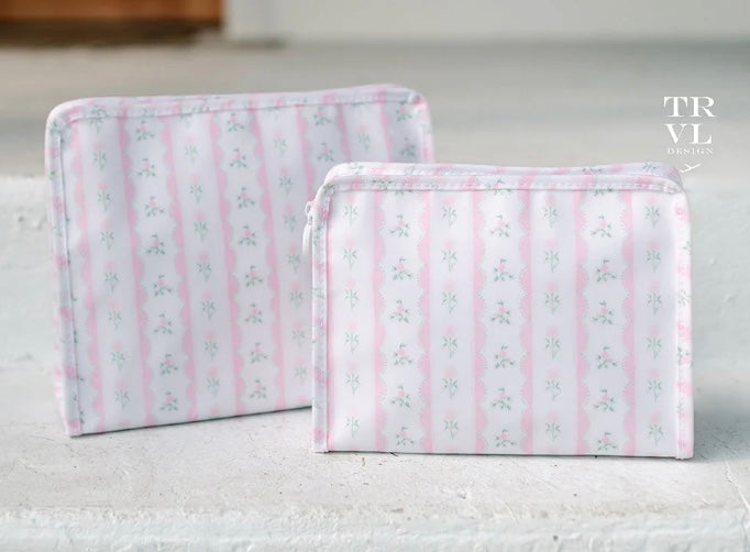 TRVL Med Roadie - Pink Ribbon Floral