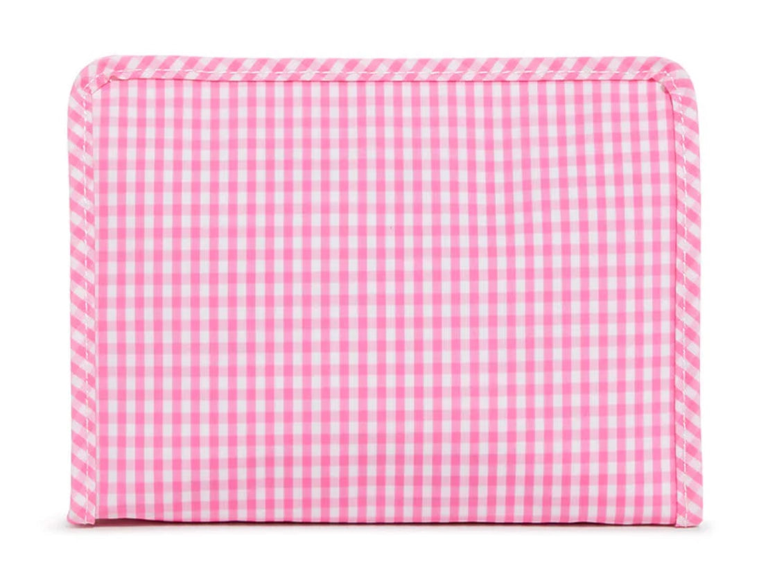 TRVL Pink Gingham Med Roadie