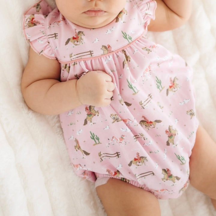 Little Wranglers Pink Bubble