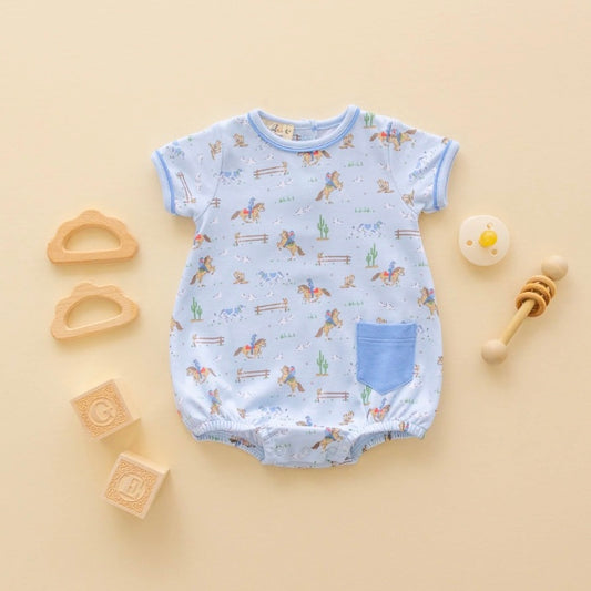 Little Wranglers Blue Bubble