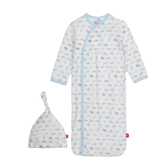 Airplanes Magnetic Gown Set