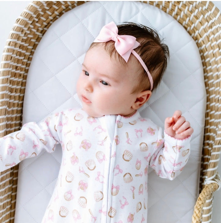Precious Lil' Miss Slugger Print Footie