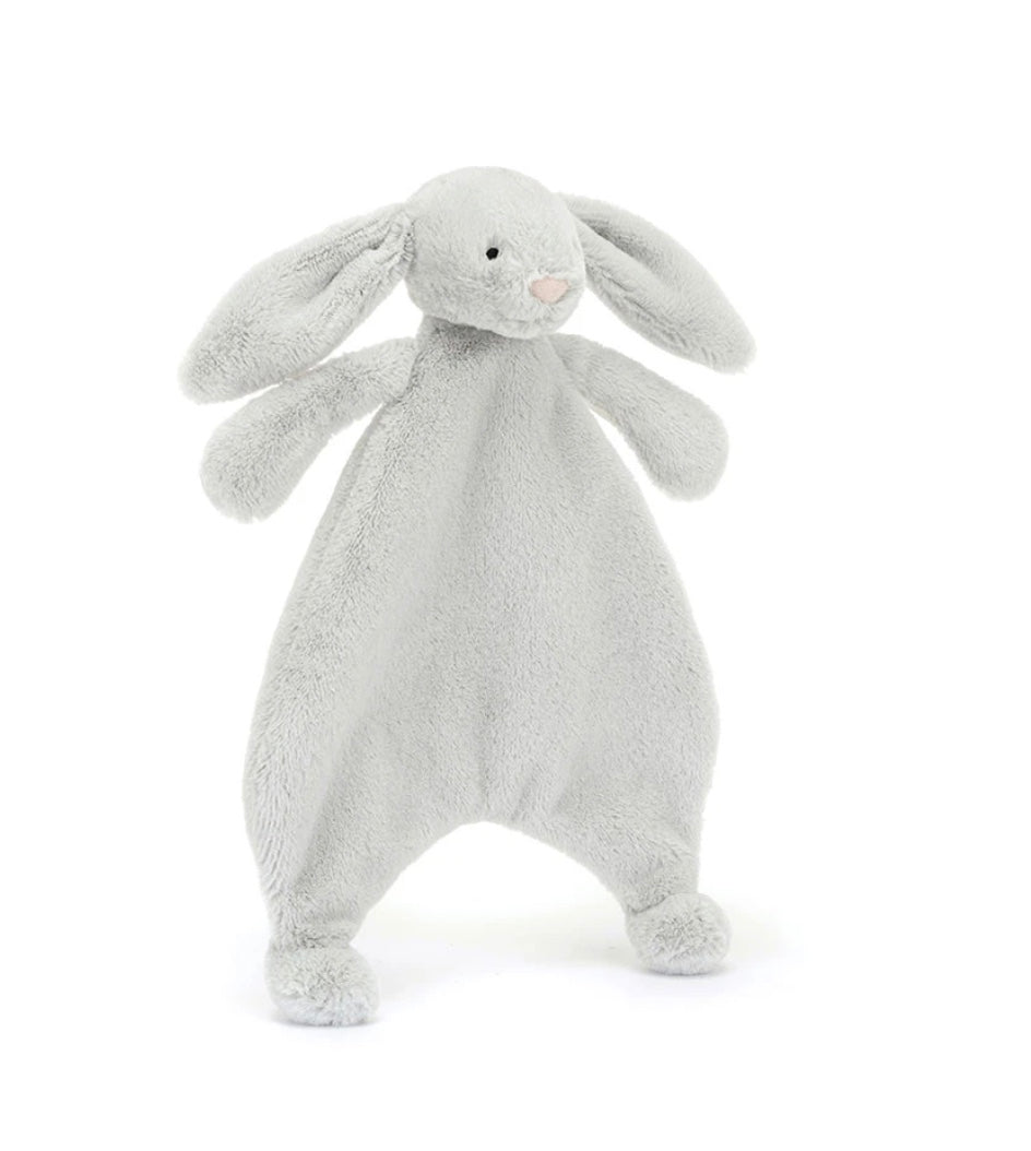 Bashful Bunny Comforter - Silver