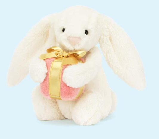 Bashful Bunny with Present