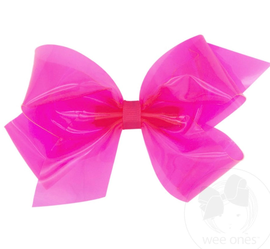 Medium Splish Splash Vinyl Bow