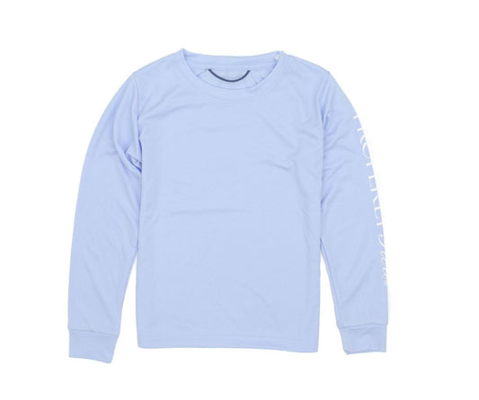 Boys Tidal Rashguard Light Blue