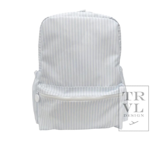 TRVL Pimlico Stripe Backpack - Blue