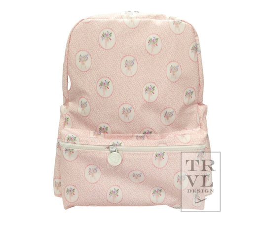 TRVL Medallion Backpack - Pink