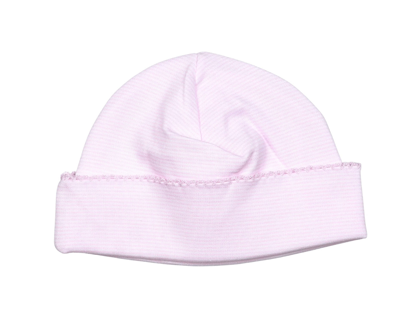 Baby Loren Pink Stripe Gown & Hat
