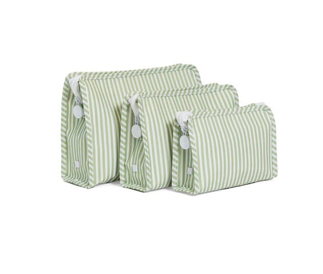 TRVL Sage Stripe Lg Roadie