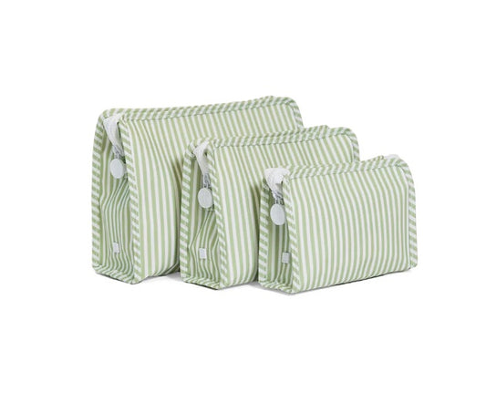 TRVL Sage Stripe Lg Roadie