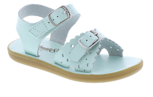 Footmates Mint Leather Ariel Sandals