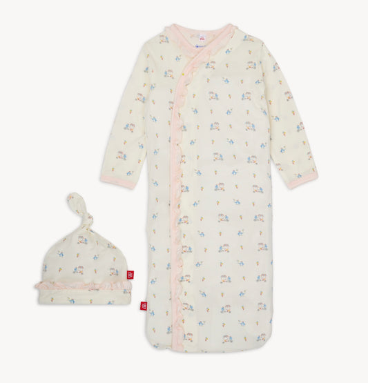 Penguin Pints Gown + Hat Set