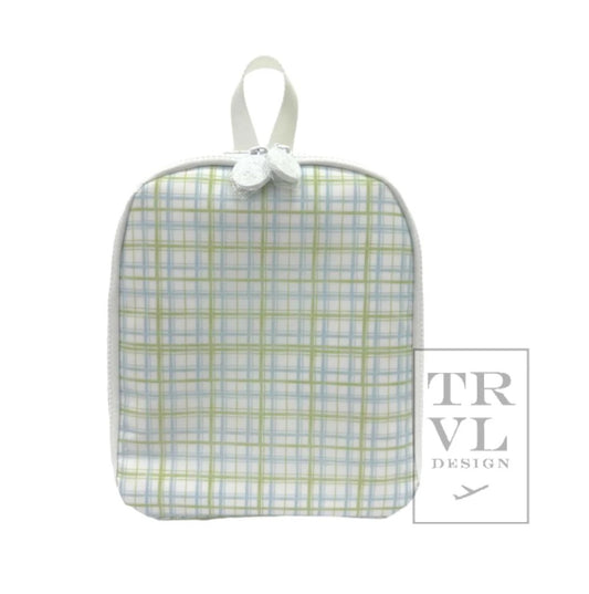 TRVL Plaid Lunchbox - Green