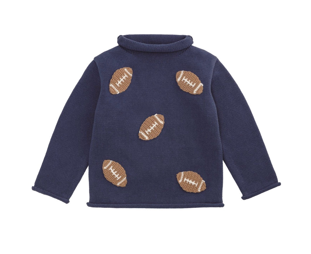 Football Rollneck Sweater