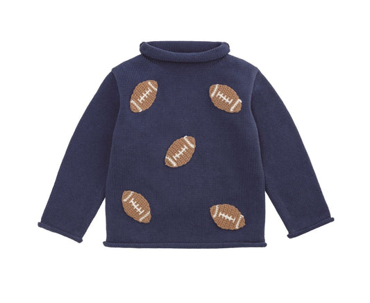 Football Rollneck Sweater