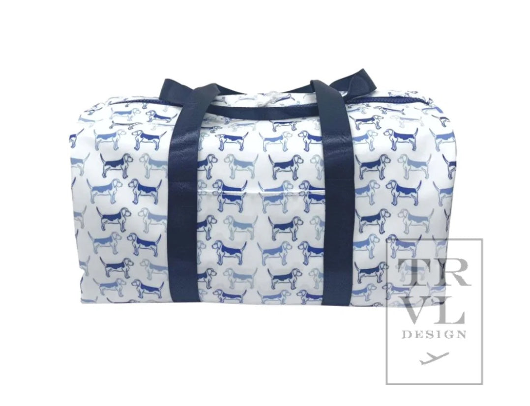 TRVL Puppy Love Duffle - Blue