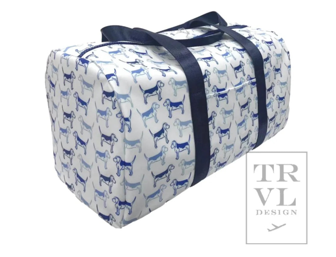 TRVL Puppy Love Duffle - Blue