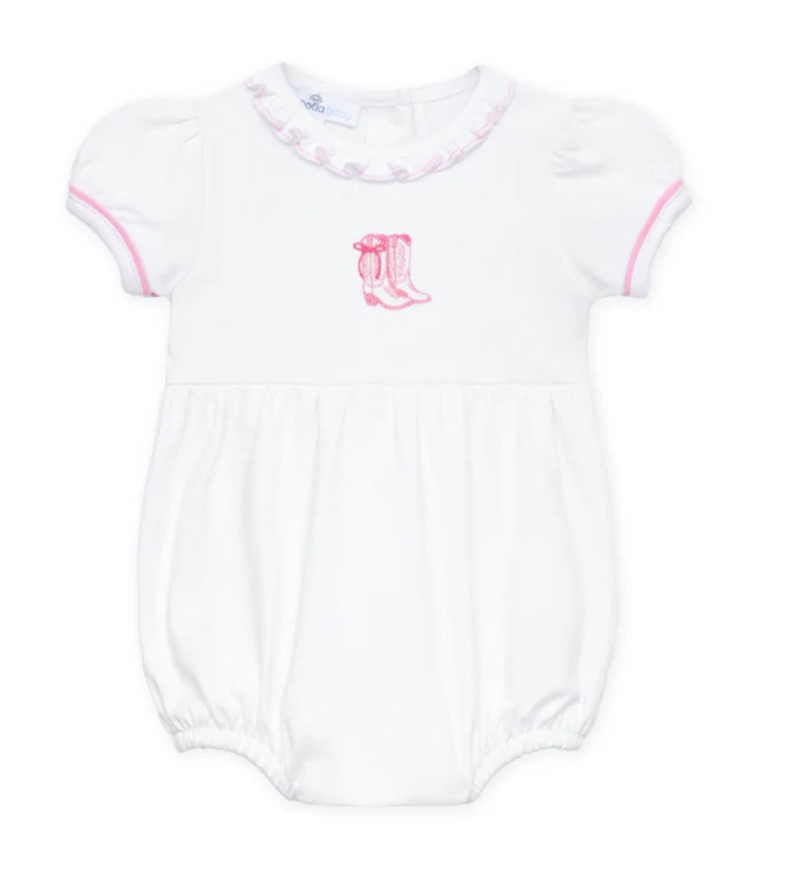 Darling Cowboy Boots Pink Bubble